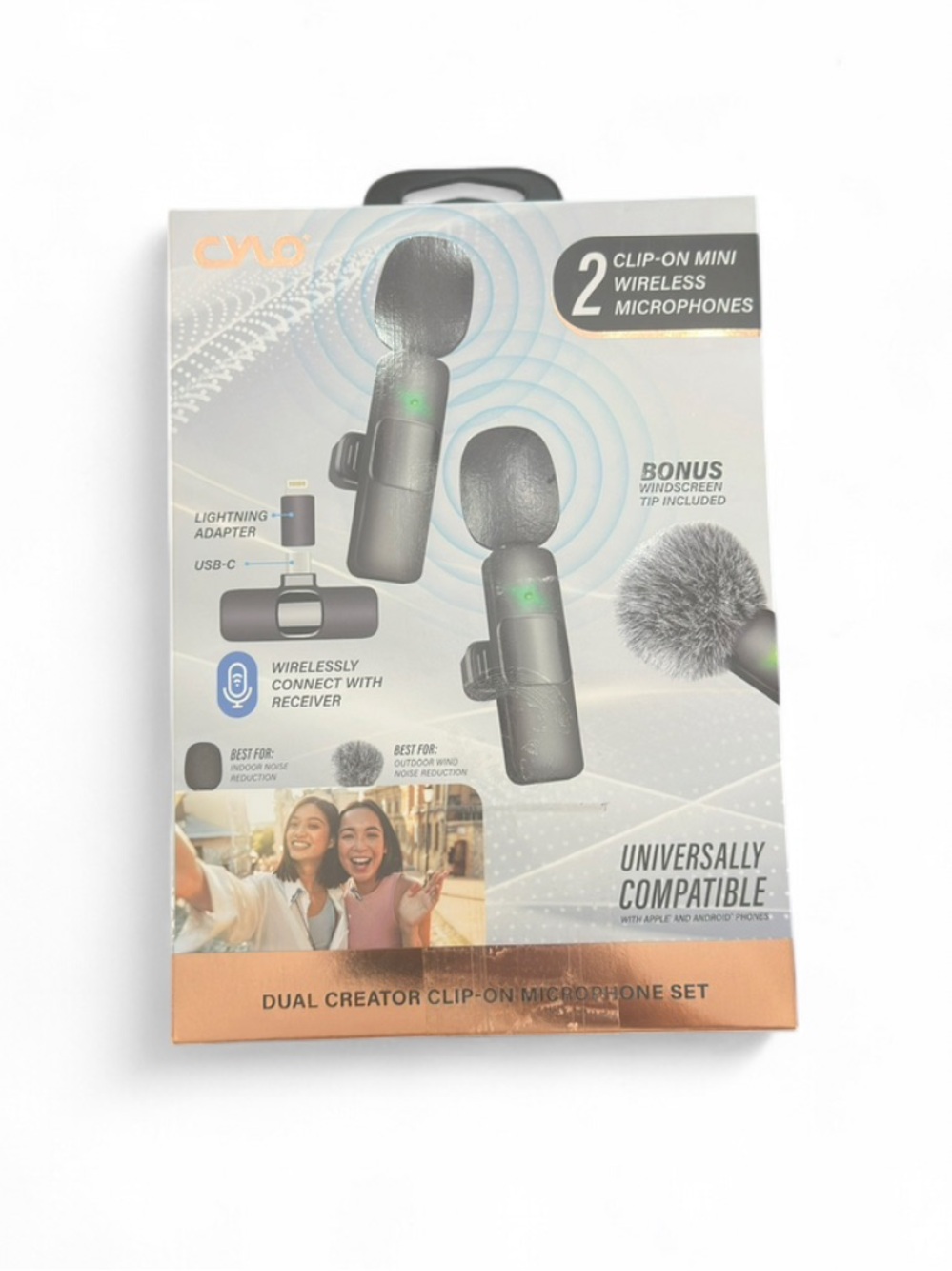Clip-On Mini Wireless Microphone Set (NWT)